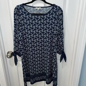 Max Studio Cutout Tie Sleeve Dress | Medium